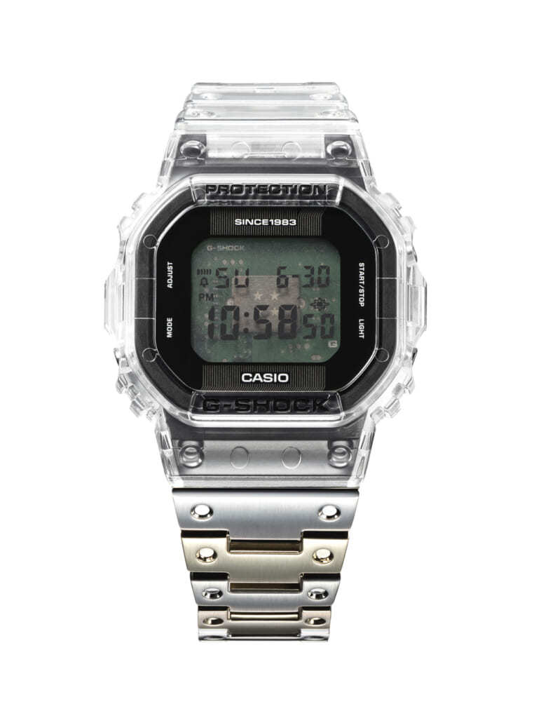 【G-SHOCK｜新作時計ニュース】40周年を記念する新たなチャレンジ“CLEAR REMIX”を発表！