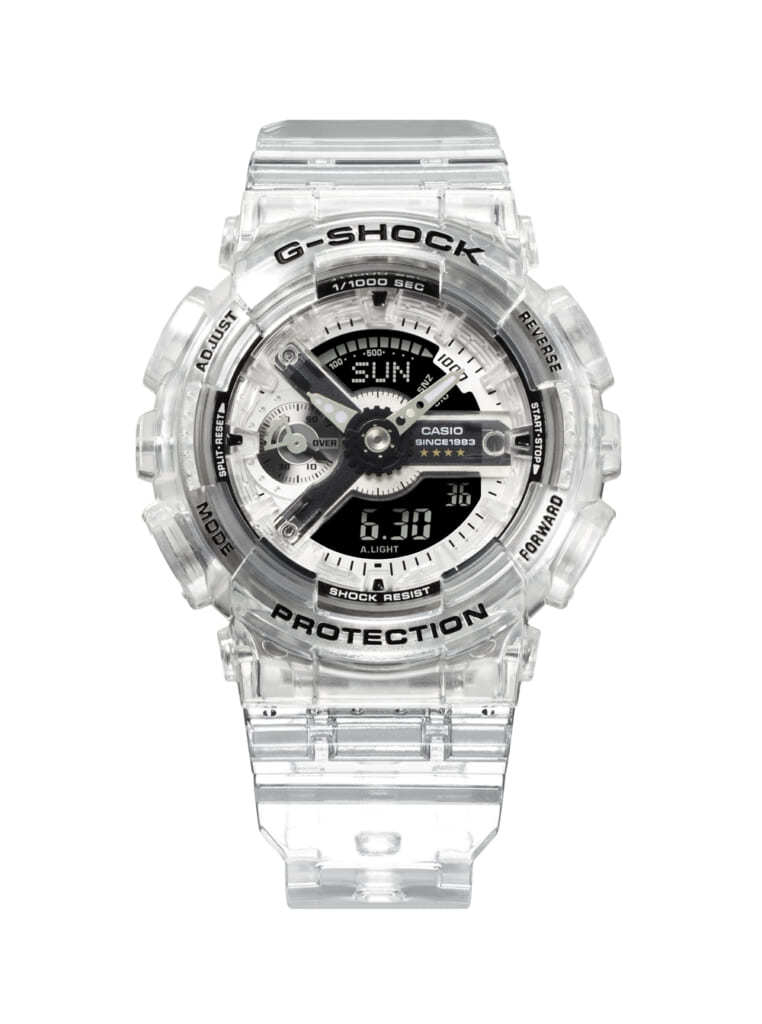 【G-SHOCK｜新作時計ニュース】40周年を記念する新たなチャレンジ“CLEAR REMIX”を発表！