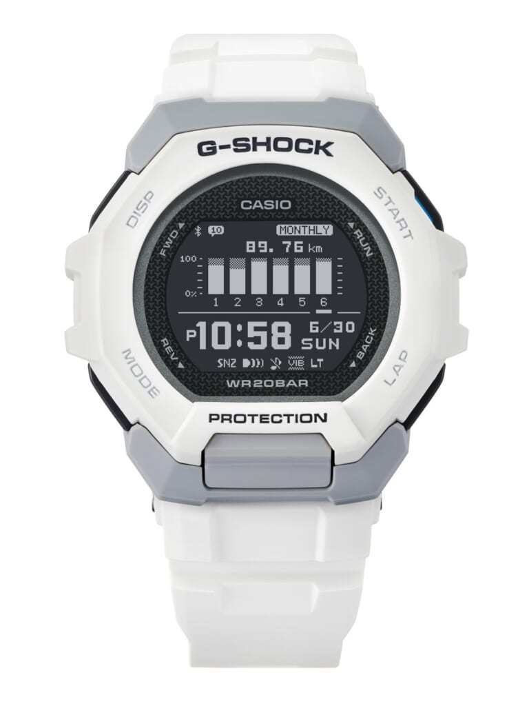 【耐衝撃ウオッチ、G-SHOCK】タフネス性能＆トレーニングに役立つ計測機能つきの薄型モデル