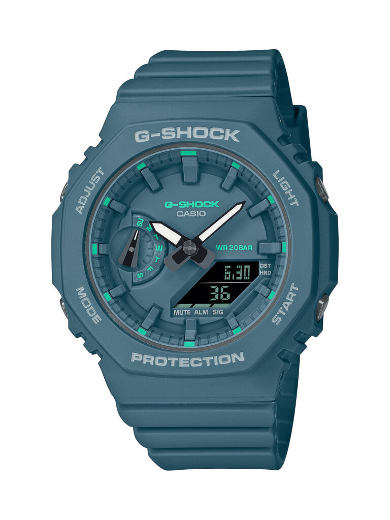【G-SHOCK最新モデル！】アイコニックな八角形フォルムとコンパクトなサイズ感とトレンドカラーのグリーンが融合した時計！