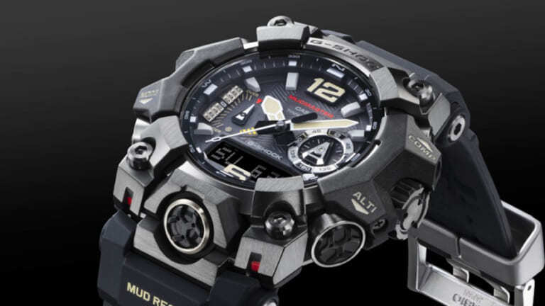 【G-SHOCK、マッドマスターの最新モデル!】防塵・防泥のメタル外装で耐衝撃性と高機能を一身に備えたソーラーウオッチ