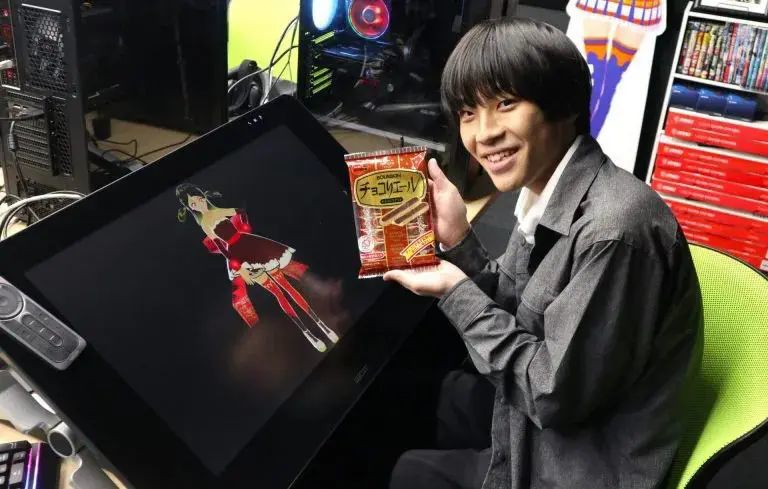 b2.jpgブルボンのお菓子を擬人化！？学生制作の3DCGキャラクターがブルボンのメタバースに実装