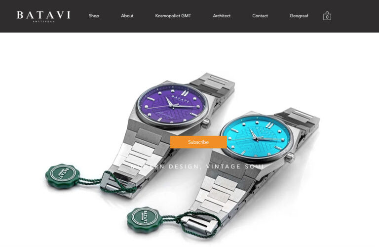 【アンティークからインスパイアされた“オランダ”の実用時計】バタヴィ・ウオッチ（Batavi Watches）に注目