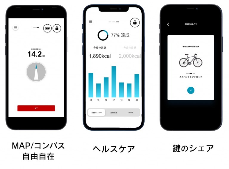 アプリ連動＆スリムなフレームが魅力！最先端電動アシスト自転車「WELB」