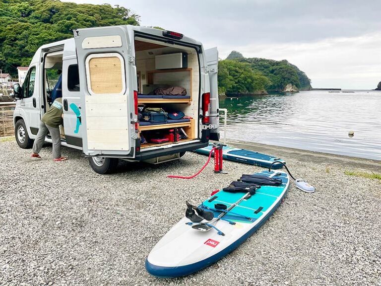 ハイエースより広いバンで旅をした！VANLIFEのリアルな使い心地
