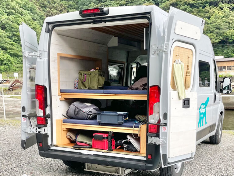 ハイエースより広いバンで旅をした！VANLIFEのリアルな使い心地