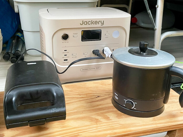 容量1000Whクラスのポータブル電源は追加充電なしで何日使える?車中泊2泊3日で実証テスト
