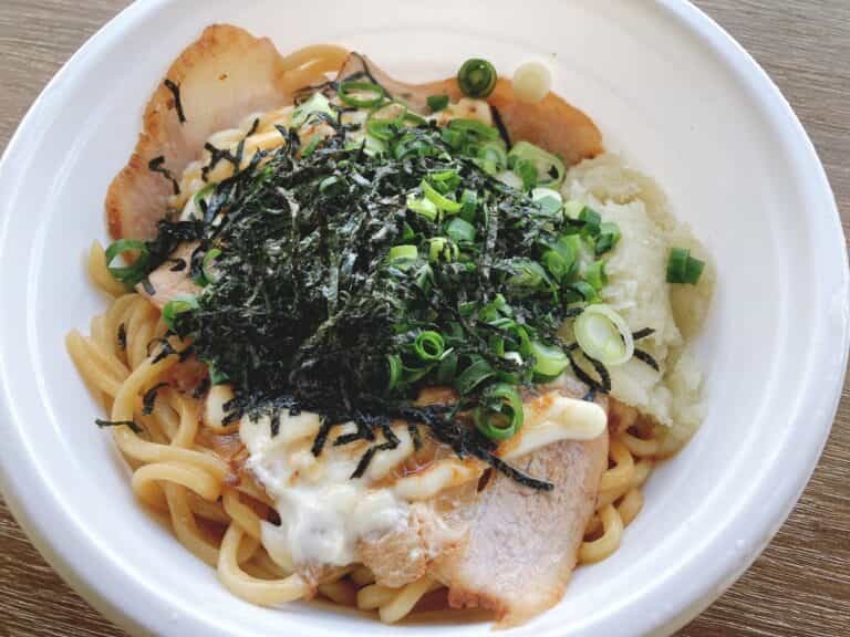 らー麺専門店「どん」の『油まぜそば 柚子胡椒おろし』（市役所らへん）【にしつーグルメ】