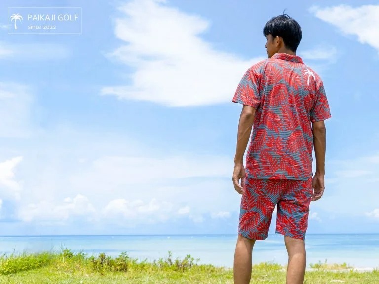 メイドイン沖縄！「PAIKAJI（パイカジ）」の大人カジュアルな“アロハ×ゴルフウェア”がリリース