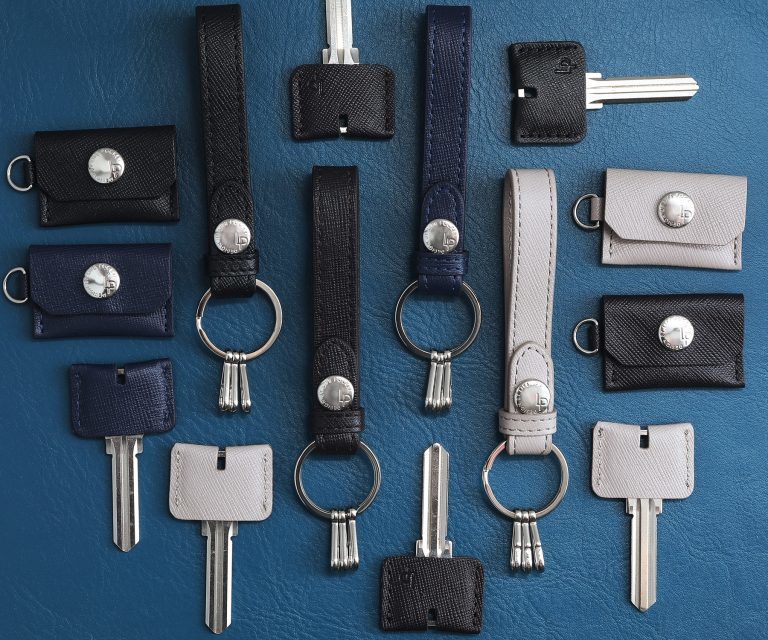 なくさないキーリング「LIFE POCKET Smart Key Ring SAFFIANO」発売