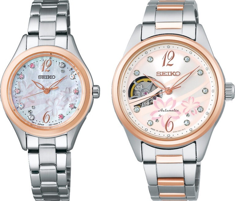 【新作時計ニュース】すべて数量限定！2023年の“セイコー SAKURA Blooming”コレクションは桜吹雪がモチーフ