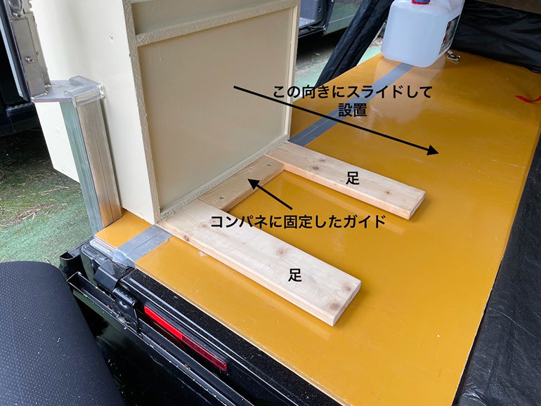 軽トラの荷台に身近なあの家具を置いてみたら利便性が飛躍的にアップした!