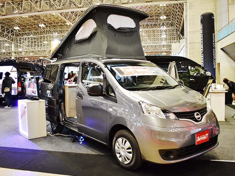 すべてがちょうどいい、NV200（バネット）がポップアップルーフで秘密基地に変身するカーショップスリーセブン「ALLEGRO」