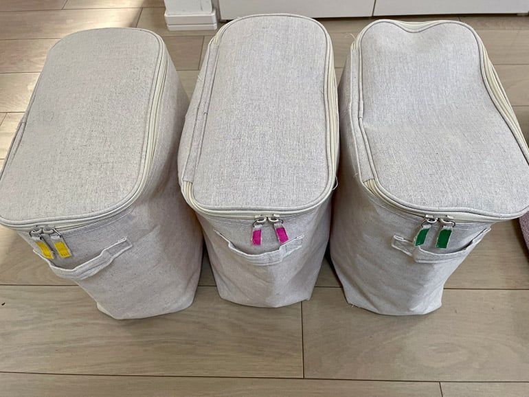 5人家族！週末のキャンピングカー旅に必要な荷物はこんな感じ！