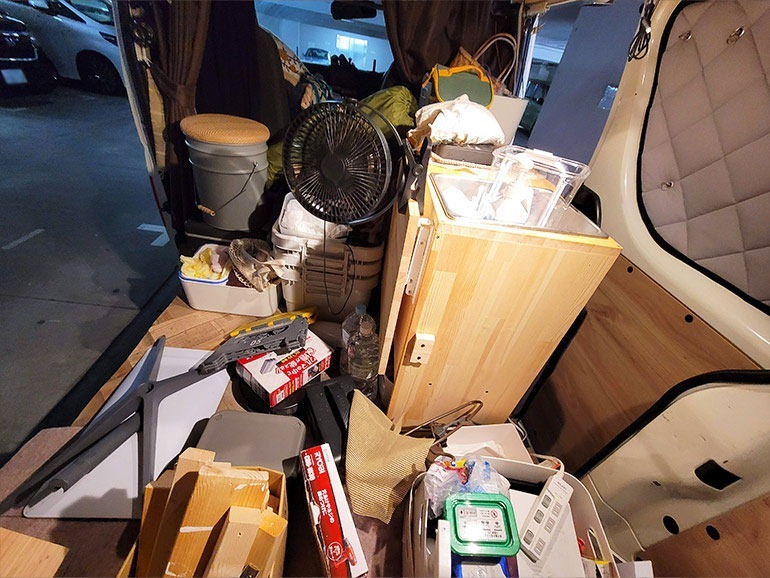 【実体験】商用ハイエースの車中泊DIY!毎年車検をラクに乗り切る工夫を紹介