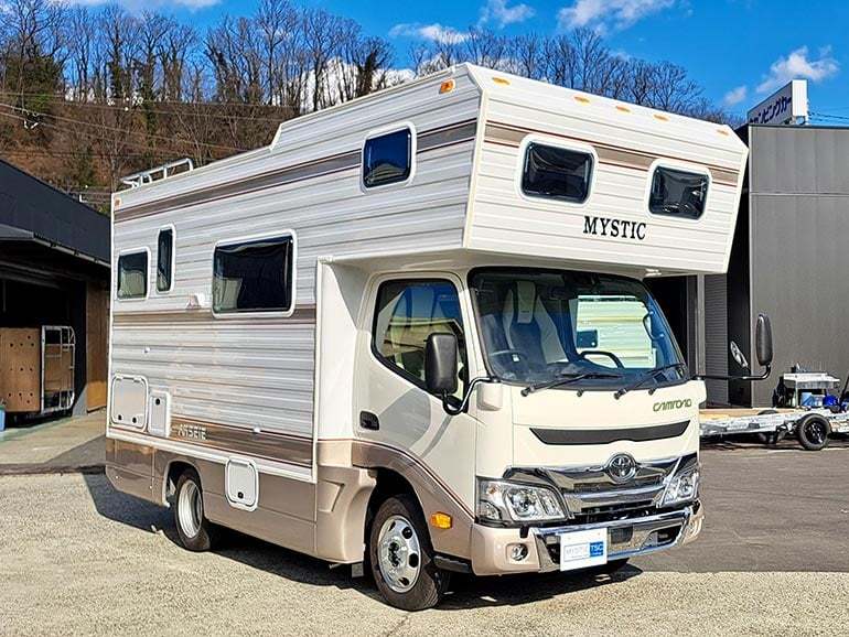 MYSミスティックのキャンピングカー、アンセイエ！豪華になって新モデル登場！！