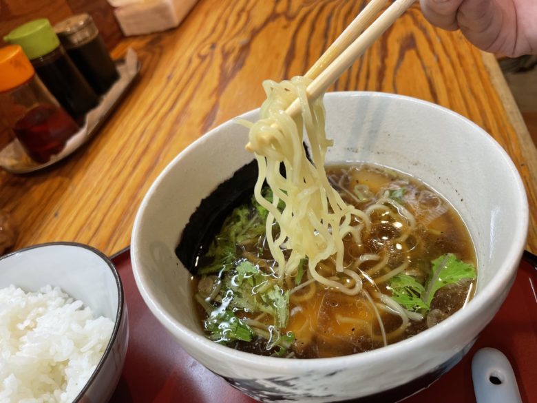 【熊本市北区】ゆめタウン光の森とほぼ同級生！武蔵ヶ丘に20年「魚介らーめん武蔵」のつけ麺を鰹節モリモリで食べてきた！