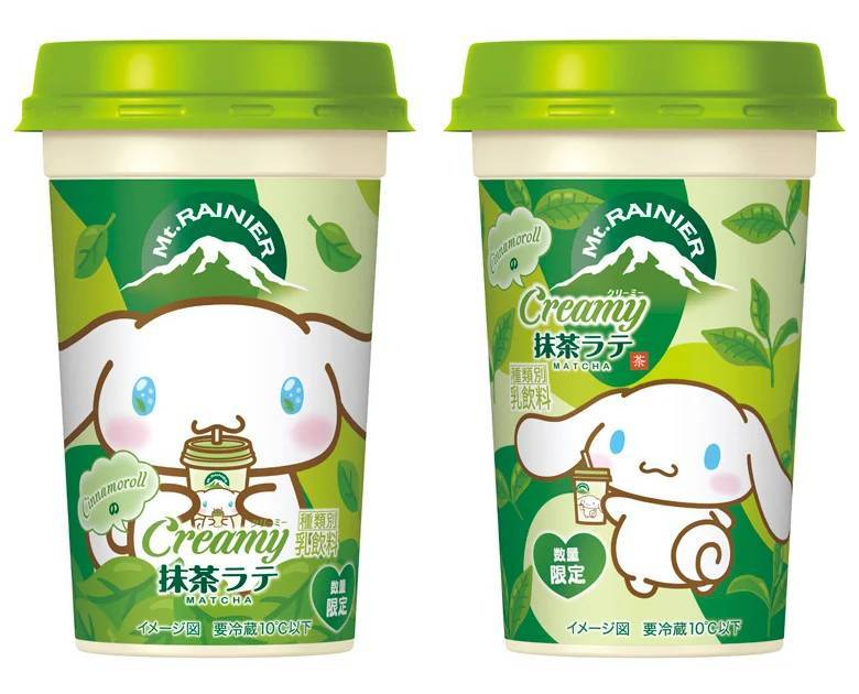 「マウントレーニア」の「Creamy」シリーズに「サンリオ」の人気キャラクターが登場！7月22日（月）週より全国にて数量限定発売