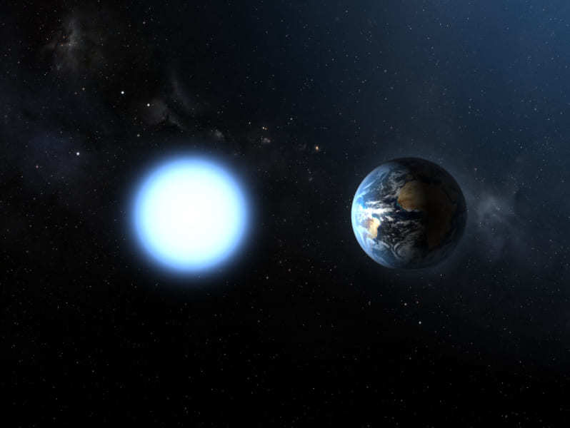死んだ星「白色矮星」の中に、外層でまだ核融合を続ける星がいた