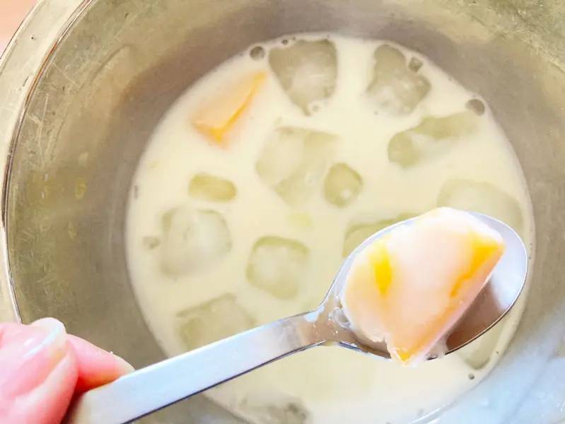 飲むヨーグルトと冷凍フルーツで作る氷タンフルが夏休みにぴったりすぎた