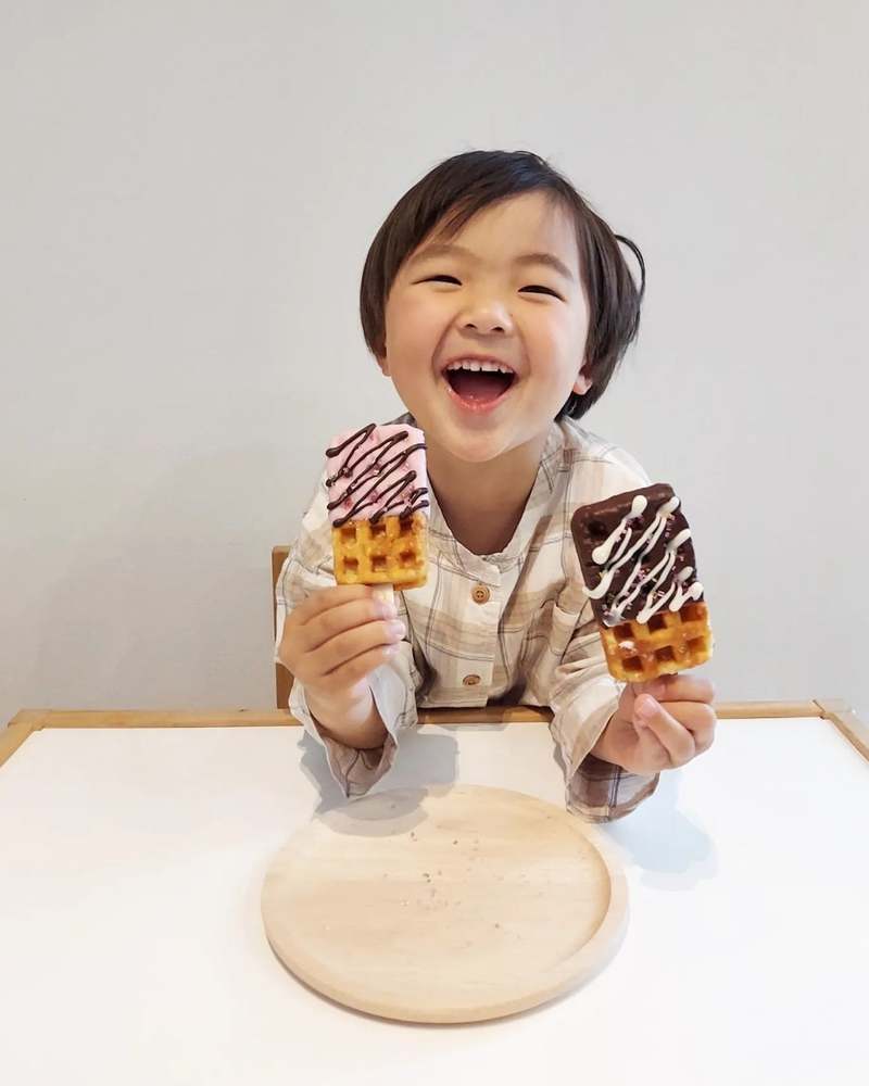 【キッズ専用】2023年のこどもの日は、体験型スイーツで節句のお祝い!作って、見て、食べて楽しい♪子供と一緒に、お絵かきデコ京ワッフルBOX◎4/21(金)〜販売開始