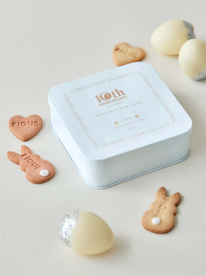 【gelato pique cafe(ジェラート ピケ カフェ)】“Let’s Start EASTER PARTY“限定ウサギスイーツを販売！「USAGI ONLINE」10周年記念グッズも登場