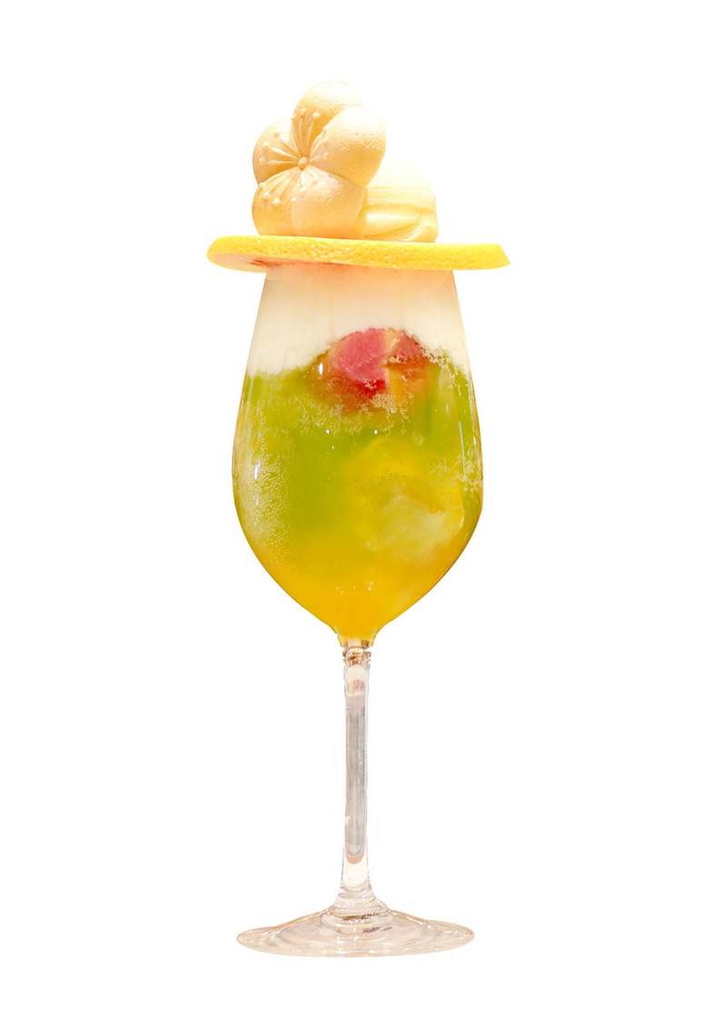 梅酒カクテル専門店「The CHOYA（ザ チョーヤ）銀座BAR」梅酒カクテルクリームソーダに新作「”とろぷる”梅杏仁クリームソーダ」を限定販売！梅づくしアフタヌーンティーコースのデザートでも！