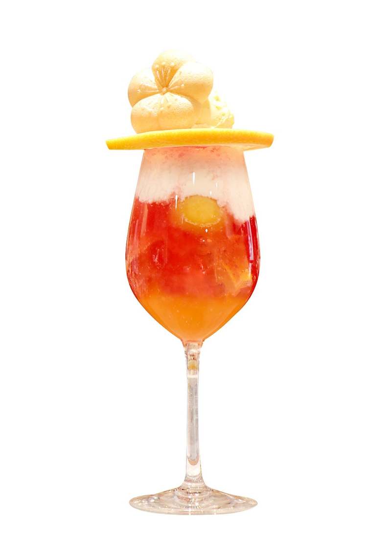 梅酒カクテル専門店「The CHOYA（ザ チョーヤ）銀座BAR」梅酒カクテルクリームソーダに新作「”とろぷる”梅杏仁クリームソーダ」を限定販売！梅づくしアフタヌーンティーコースのデザートでも！