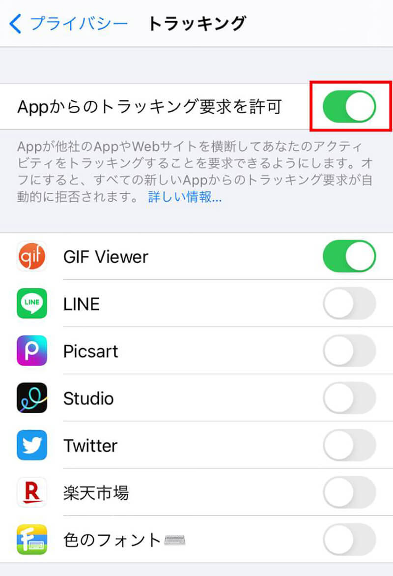 iPhoneで「トラッキングを許可」「アクティビティを追跡」を許可するとどうなる？