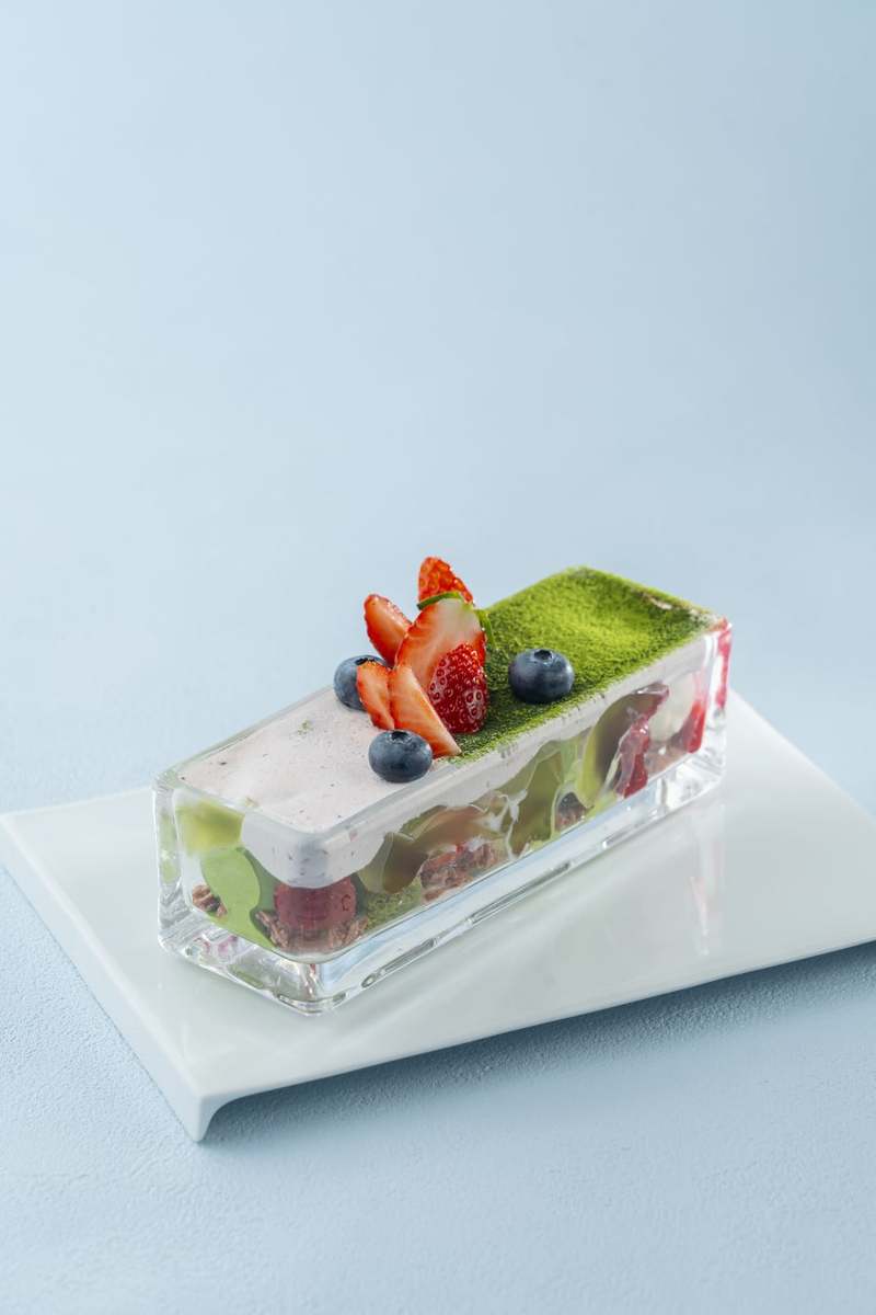 【期間限定】京はやしやの春のパフェ「抹茶とベリーマスカルポーネのパフェ」販売開始。