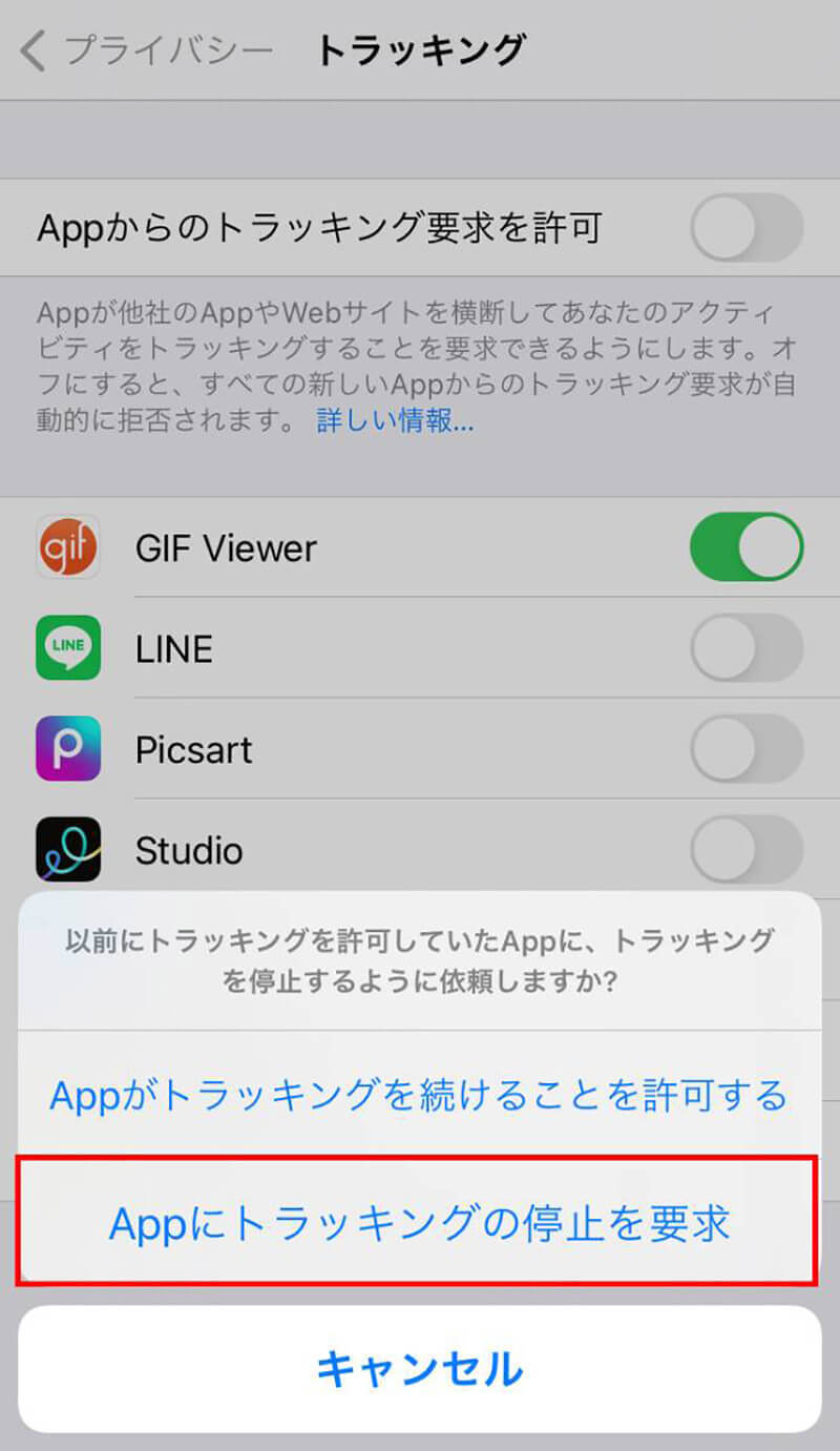 iPhoneで「トラッキングを許可」「アクティビティを追跡」を許可するとどうなる？