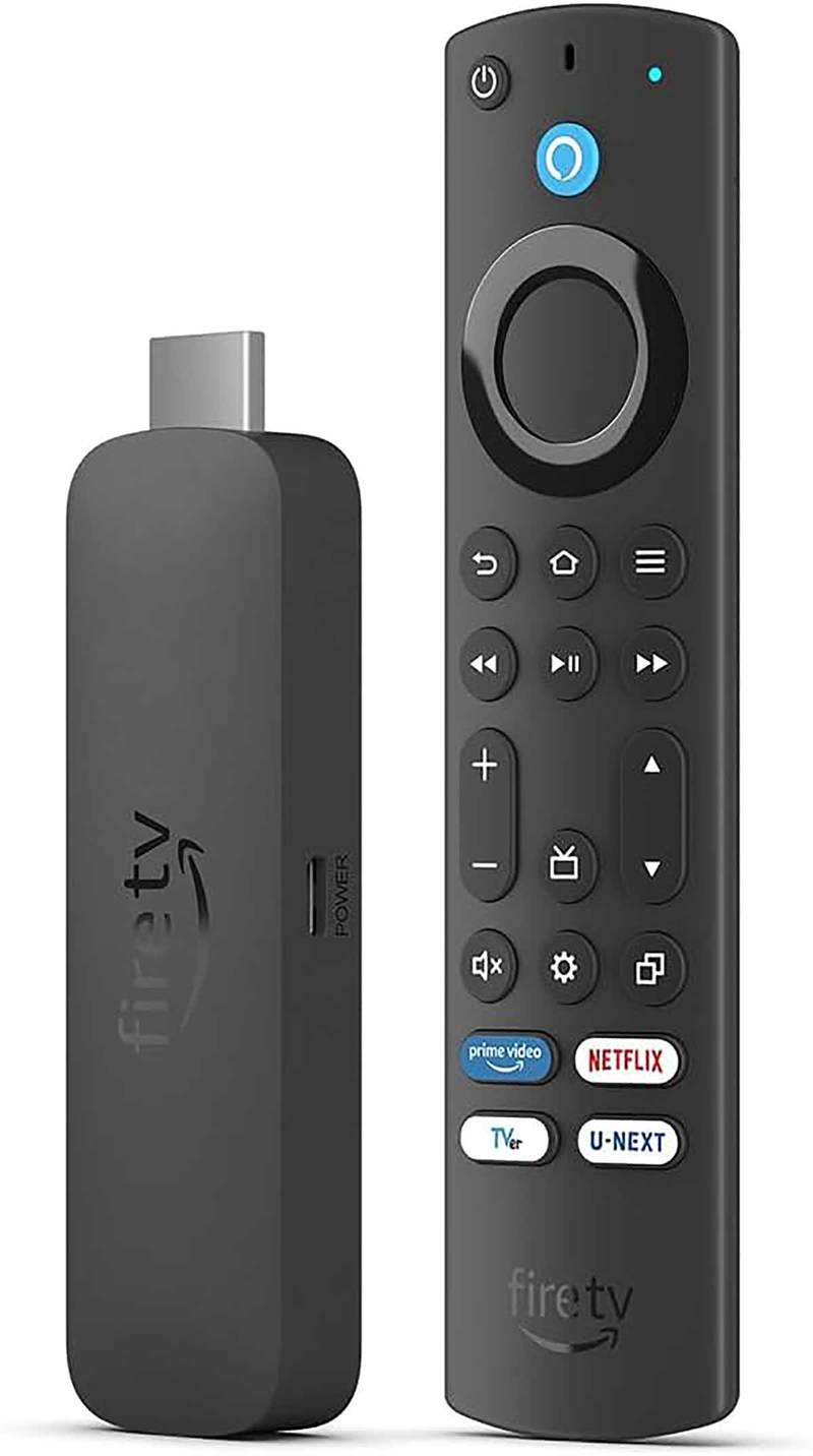 Amazon、25％高速な最新モデル「Fire TV Stick 4K」を発表！Wi-Fi 6Eに対応