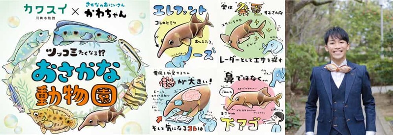 「えっ、そうだったの！」がいっぱい。特別企画展「ツッコミたくなるおさかな動物園」開催中