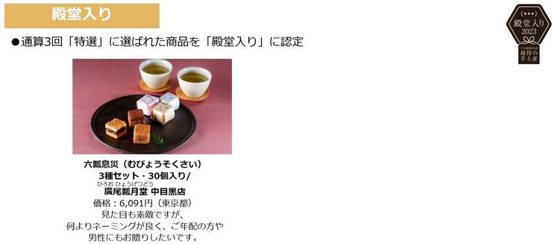 現役秘書966名が「今」だからこそ選んだ、心づかいが伝わるギフトとは？『“接待の手土産”セレクション 2023』特選30品を発表
