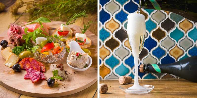 いちごのムースにクリームソーダ！ピンクが可愛い春の限定メニューが登場！【​がぶ飲みワインと肉 千住MEAT】