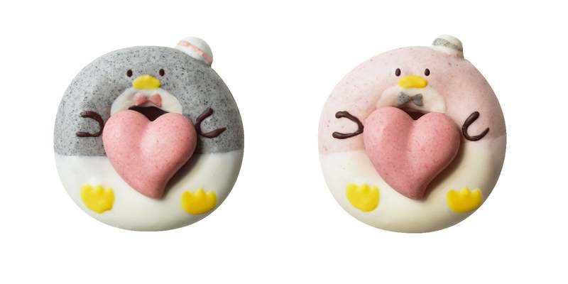 フロレスタのコラボドーナツ５月はおしゃれなペンギンのタキシードサム コラボドーナツ☆