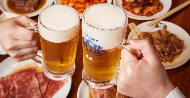 『焼肉の和民』「パーフェクトサントリービール」中ジョッキが何杯飲んでも1杯190円（税込209円）！「秋のビール祭り」開催‼