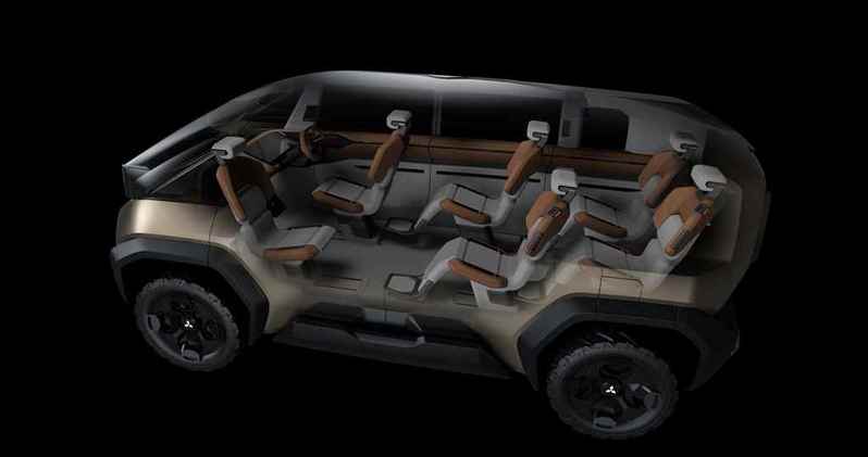 次期「デリカ」は無骨さとスタイリッシュさを融合したデザインに!? 三菱が電動クロスオーバーMPV 「三菱D:Xコンセプト」を世界初披露【ジャパンモビリティショー2023】