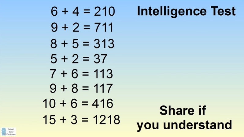 これが解ければ天才！？「6+4=210」「9+2＝711」になる数字クイズ！「?＋??＝123」?に入る数字あなたはわかりますか？