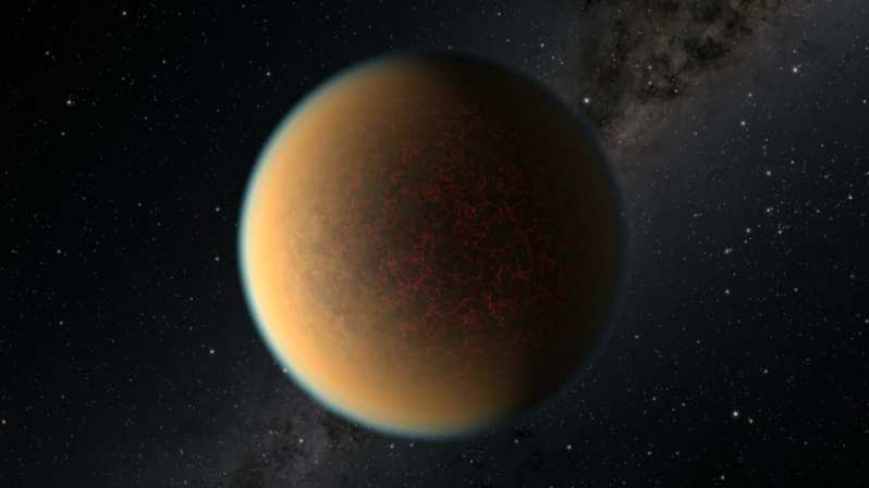 火山活動により大気を再生させた太陽系外惑星が見つかる