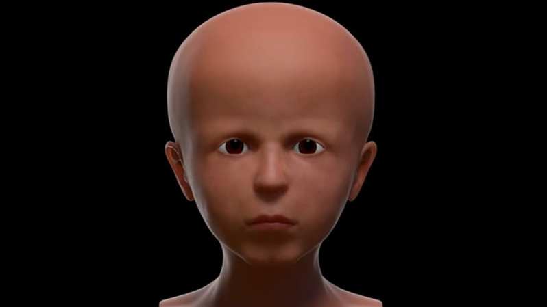 2000年前のミイラから死が迫った「少年の顔」を復元することに成功！やや年上に描かれていた