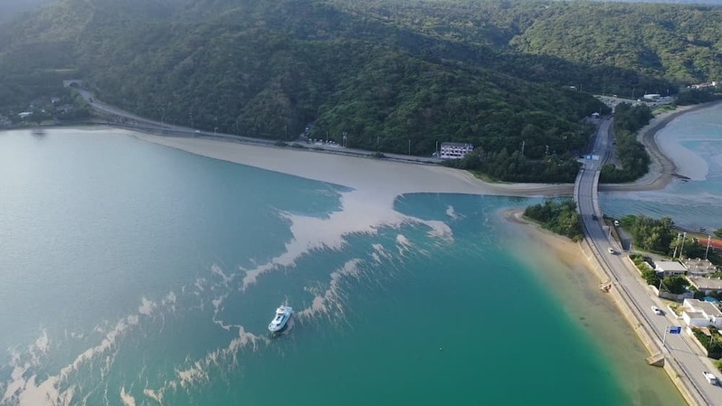 軽石の海を潜るとそこには暗闇と謎の生物が 〜沖縄本島北部の軽石状況レポート〜