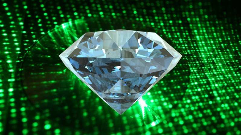 Blue-Ray「10億枚分」のデータを記録可能なダイヤモンドウェハを開発