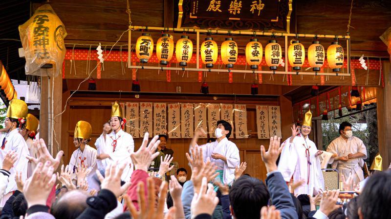 福娘たちから福がもらえるお祭り『初こんぴら祭』を取材しました