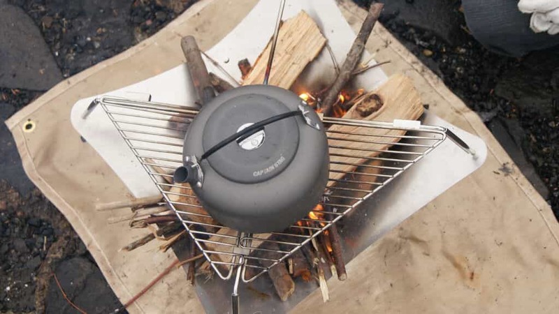 バンドック焚き火ロータスをレビュー!コスパ最強、ソロキャンプに適した軽量焚き火台