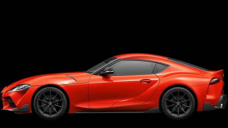 GR スープラ GT4の生産100台到達を記念した特別仕様車 「スープラRZ プラズマオレンジ 100 エディション」を発売 !