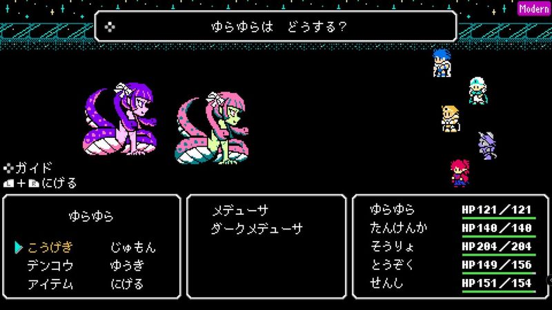 「FF」と「Wiz」への愛情を感じる…　8bitレトロな雰囲気のダンジョンRPG『Crescent Tower』の魅力を紹介