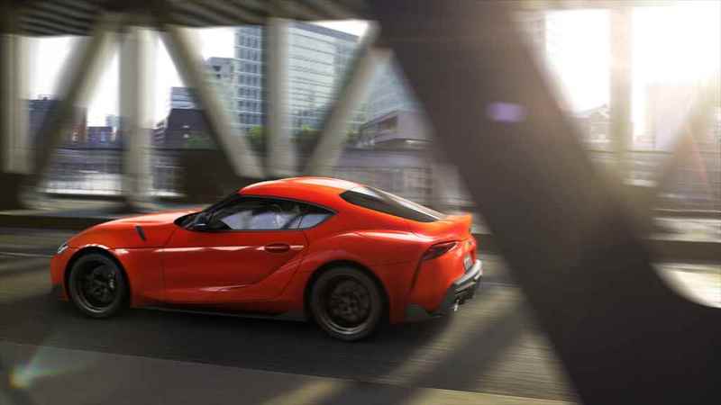 GR スープラ GT4の生産100台到達を記念した特別仕様車 「スープラRZ プラズマオレンジ 100 エディション」を発売 !