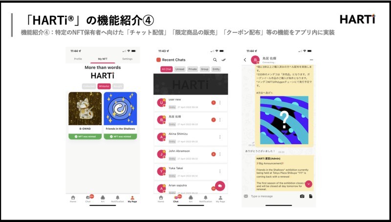 仮想通貨やガス代は不要！ クレカ・キャリア決済で作品を購入できるNFTアプリ「HARTi」