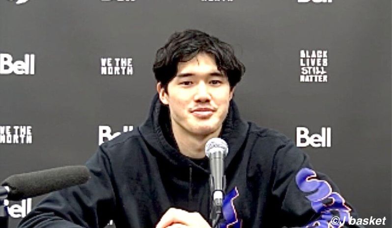 【NBA】八村塁と渡邊雄太の3年ぶり3度目の日本人直接対決 / 八村塁「これからもNBAのコートに2人で立ち続けていく」